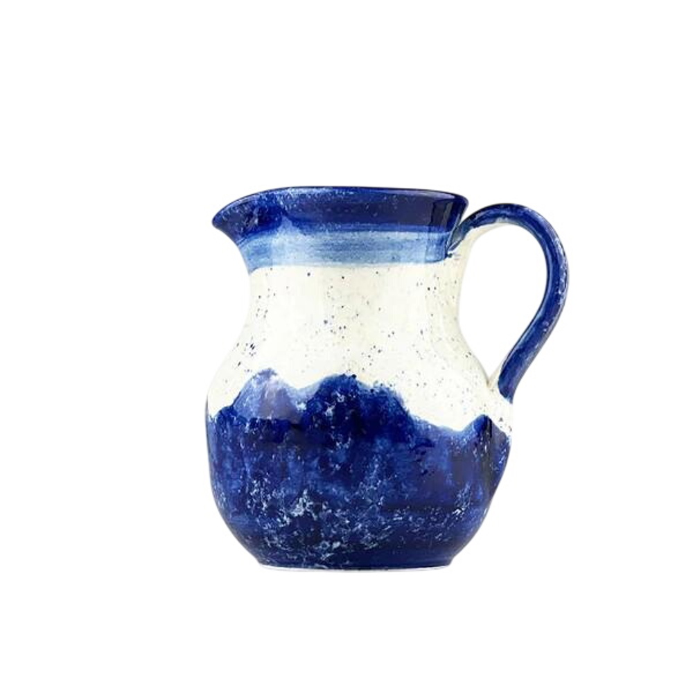 Selbrae House Wave Blue Ceramic Jug